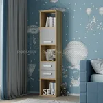 Cтеллаж сквозной книжный на 5 ниш E805