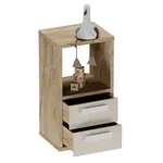 Cтеллаж сквозной книжный  с ящиками E802