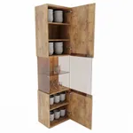 Шкаф напольный с подсветкой L225 L/R