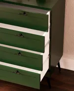 Комод с ящиками с эмалевой столешницей и боковинами A704.45ESB