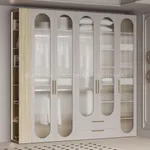 Шкафная группа Lazio фрезерованные фасады в эмали 39