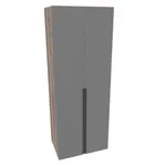 Шкаф 2 дверный, фасады в эмали LE210.60-1