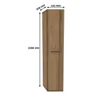 Шкаф одностворчатый переходный C-229 L/R