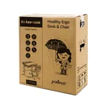 Комплект парта + стул трансформеры Sorriso Blue + лампа + подставка