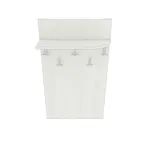 Вешалка настенная полка радиусная P177 L/R