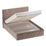 Кровать двуспальная мягкая SIENA  с подъемным механизмом, 140x200