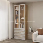 Шкаф книжный со стеклом А213S