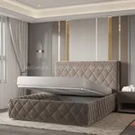 Кровать двуспальная мягкая СИЕНА  с подъемным механизмом, 180x200