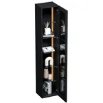 Шкаф навесной с подсветкой, фасады натуральный шпон LF275.350