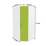 Шкаф угловой L209.60 L/R