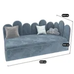 Мягкая кровать-диван КИПРОС с подъемным механизмом, 90x190