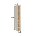 Cтеллаж открытый глубокий L233.44 с подсветкой