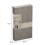 Шкаф с нишей с подсветкой LG212.3