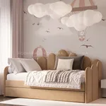 Мягкая кровать-диван ШЕЛЛ, 90x190