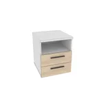 Тумба прикроватная 2 ящика L702