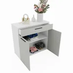 Тумба широкая 2 дверная с ящиком L876