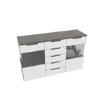 Комод с подсветкой, фасады в эмали LE707