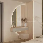 Туалетный столик, фасады в эмали LE-515