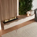 Тумба ТВ напольная с электрокамином L548.451