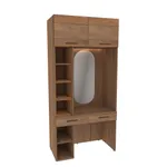 Столик туалетный с антресолью и стеллажом с подсветкой L414.60