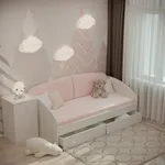 Кровать односпальная с ящиками P902N, 90x190