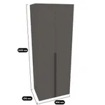 Шкаф двустворчатый L210.60-3