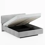 Кровать двуспальная мягкая КОЛИБРИ с подъемным механизмом, 160x200