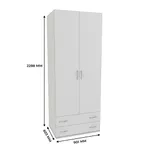 Шкаф 2 дверный с ящиками P211.60