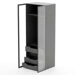 Шкаф для спальни с четырьмя ящиками и штангой R210.60-3