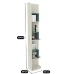 Cтеллаж завершающий глубина 452мм E232 L/R