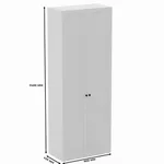 Шкаф двухдверный с перемычкой А210.44-1Р