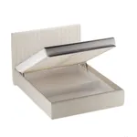 Кровать двуспальная мягкая АСТИ с подъемным механизмом, 140x200