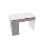 Cтол письменный с тумбой с фрезерованными фасадами LE717 L/R