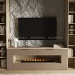 Тумба ТВ напольная с электрокамином LG551.450L/R