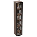 Шкаф со стеклянными фасадом с подсветкой R220.2