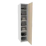 Шкаф 1 дверный широкий с зеркалом L-221.60-4Z