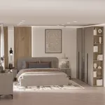 Кровать двуспальная мягкая ФЛАЙ с подъемным механизмом, 140x200