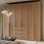 Шкафная группа, фасады натуральный ротанг Lazio 16