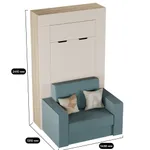 Шкаф-кровать трансформер L950.90, 90x200