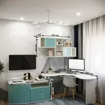 Рабочая зона с тумбой и столом Palermo для школьника