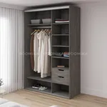 Шкаф-купе U160 тип 1 МДФ/зеркало