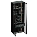 Шкаф-бар со встроенными ящиками с подсветкой R217