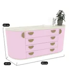 Комод радиусный на 1800 мм P748