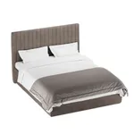 Кровать двуспальная мягкая АСТИ  с подъемным механизмом, 180x200