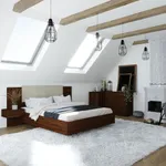 Кровать двуспальная с парящим эффектом C141 , 140x200