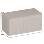 Антресоль на двухдверный шкаф глубиной 455 мм А490.44