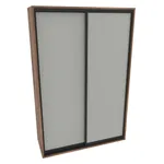 Шкаф-купе ХG160.60-3, профиль INTEGRO, фасад МДФ