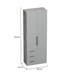 Шкаф комбинированный L215 L/R