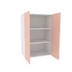 Антресоль двудверная, фасады в эмали LE339.44