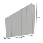 Мягкая стеновая панель в виде домика L153 L/R